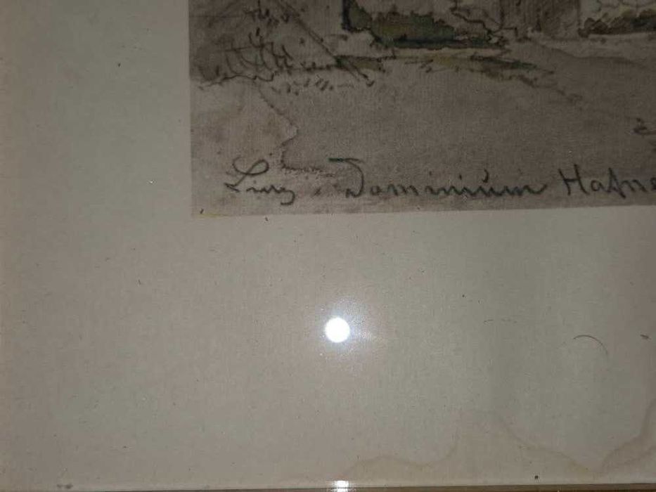 Lot vintage de 2 litografii interesante