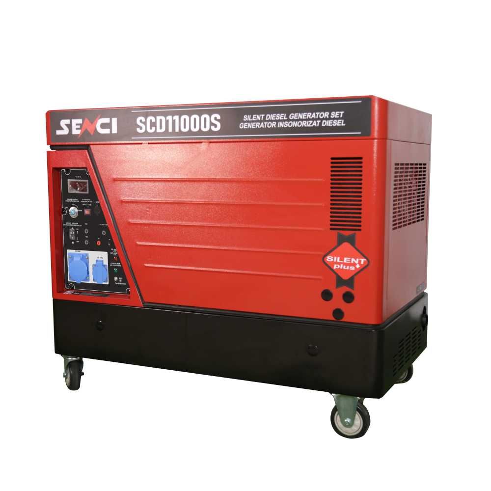 Generator de curent SENCI SCD11000S, 230V 8,5kW, Diesel cu ATS, SILENT