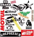 Stickere personalizate auto / moto / decoratiuni