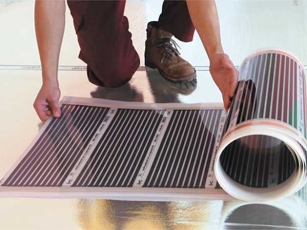 теплый электрический инфракрасный пол