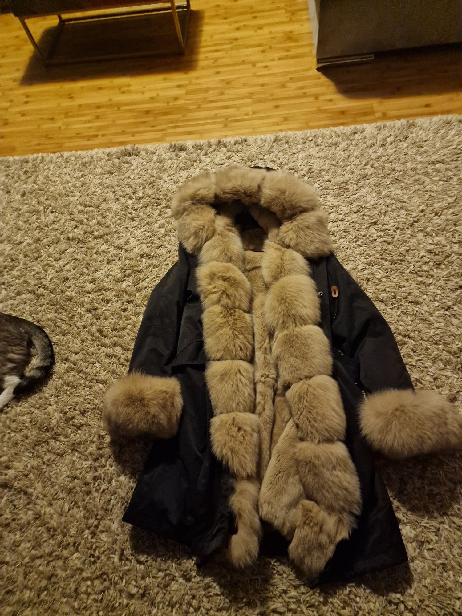 Geaca cu blana Vulpe 38/M