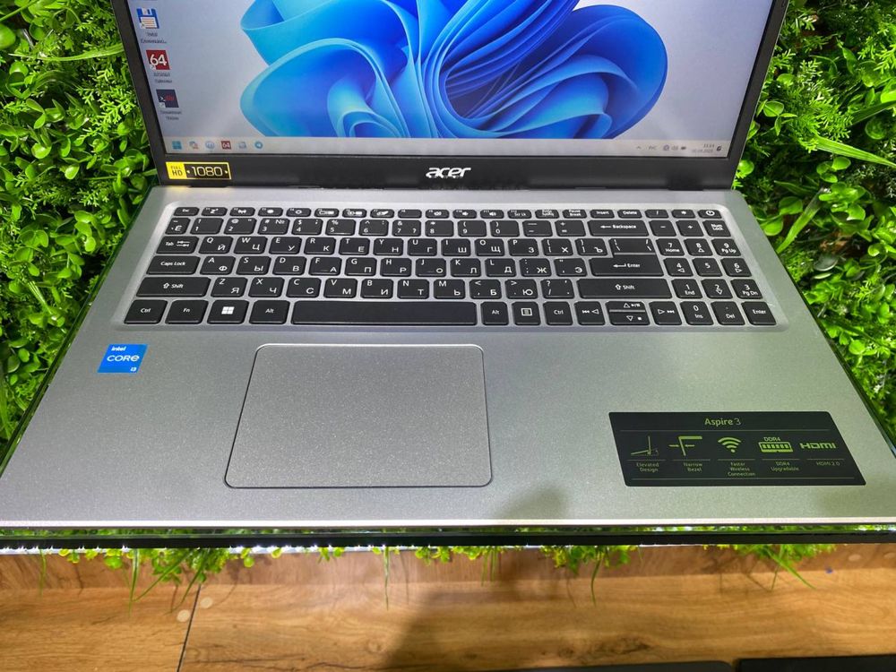 Acer core i3 oxirgi avlod atiga 22 kun ishlatilgan