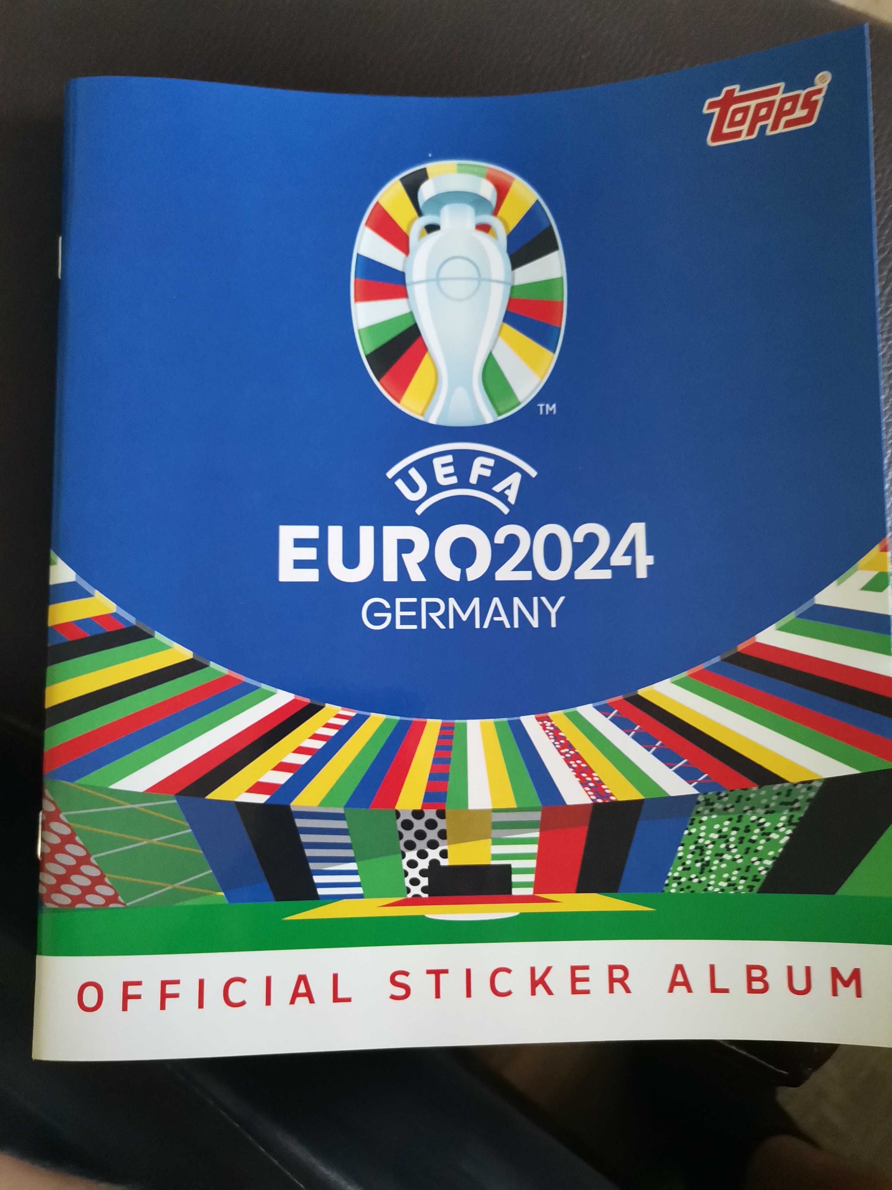 Album EURO 2024 tops și stikere