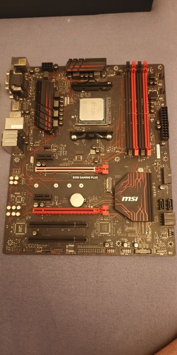 Placa de bază msi b350 gaming plus+Ryzen 7 2700