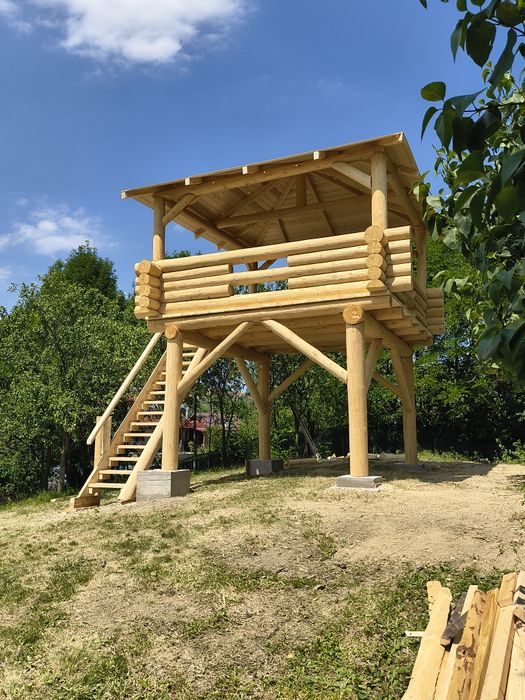 Vand Foisor din lemn bustean