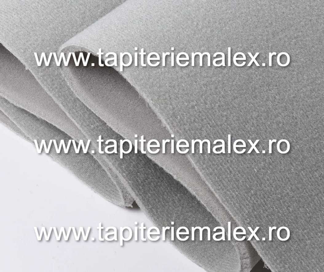 Material plafon auto TEXTIL GRI DESCHIS TEXTURA FINA , tapiterie stofa