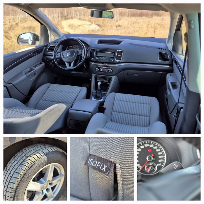 VW Sharan- 2011 -Automat DSG -diesel -Euro 5 = 140cp