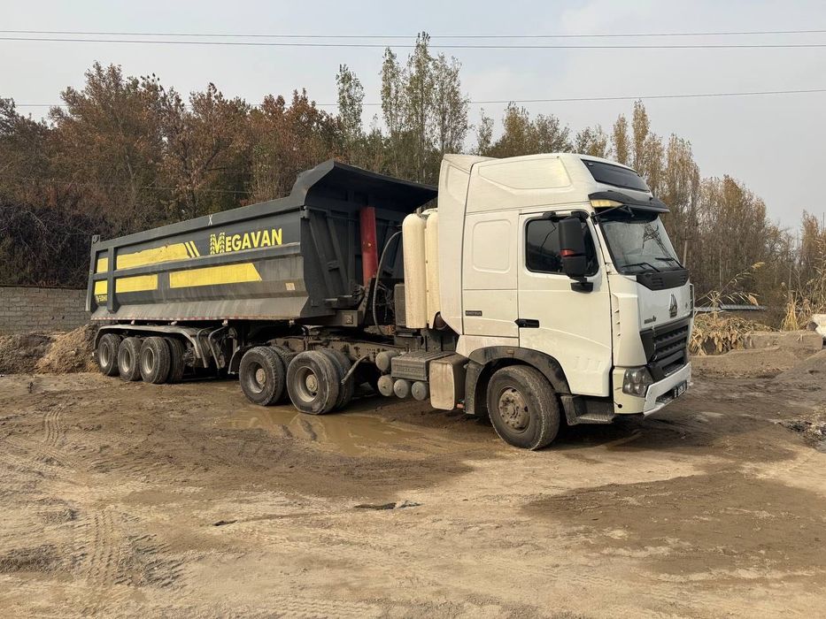 Тонар. HOWO. Megavan полуприцеп. 2023 йил