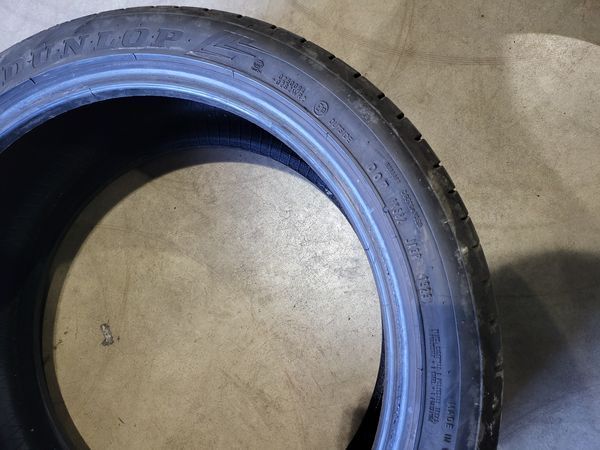 225/45/19 DUNLOP 2бр RunFlat
