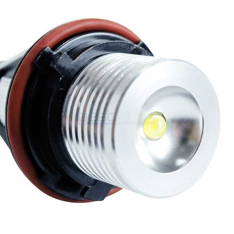 LED крушки за фабрични ангелски очи 6W за BMW E60/E61 (03-07) - бели