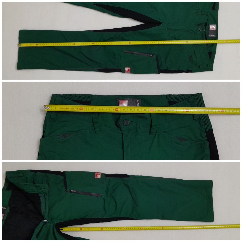 Pantaloni salopeta Engelbert Strauss Vision Enjoy Work, mărimea 52 EU