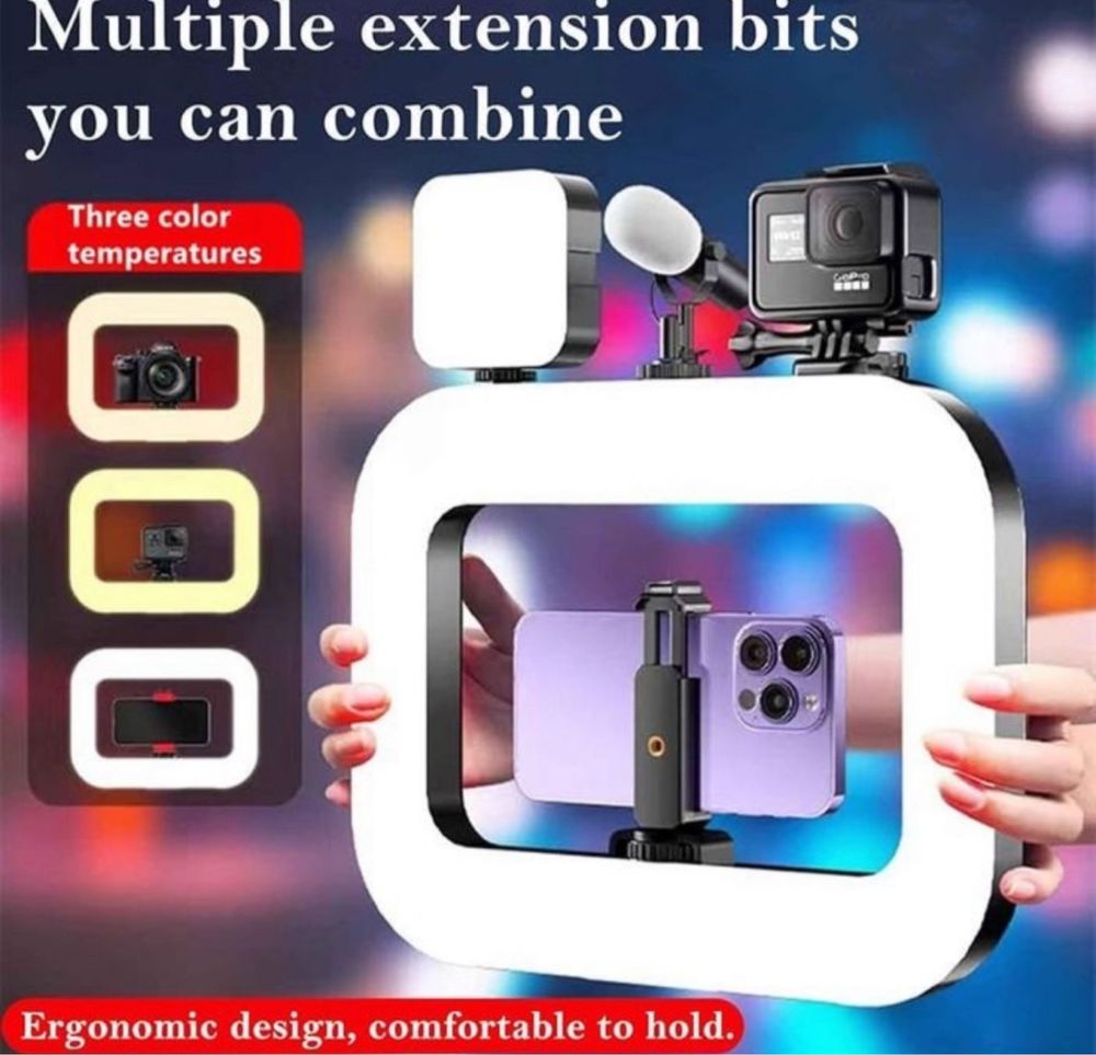Кольцевая лампа светодиод осветитель ZGRL 02 Lampa Led lampa