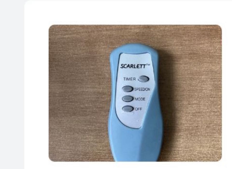 Пульт от вентилятора Scarlett