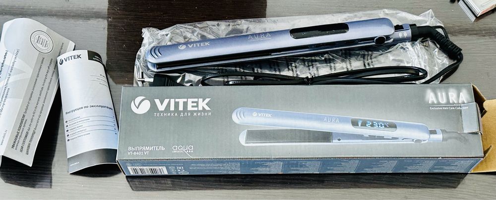 Vitek Выпрямитель  волос aura ceramic новый