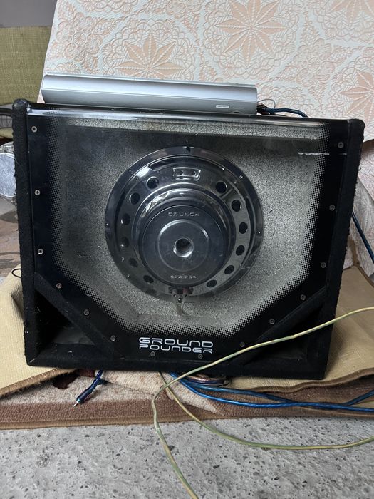 Bass ground pounder subwoofer