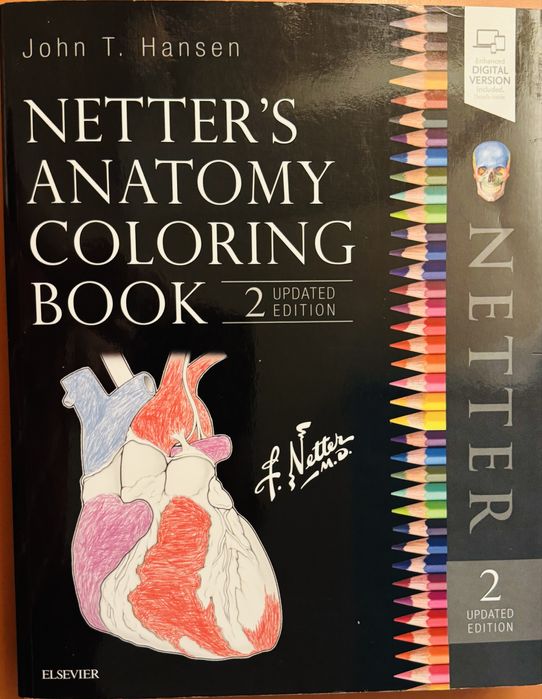 John T. Hansen NETTER'S anatomy coloring book 2
