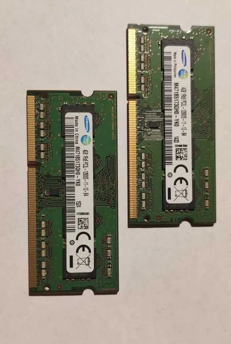 8GB 2x4GB RAM памет за лаптоп Samsung DDR3 - 1600MhZ 1.35V