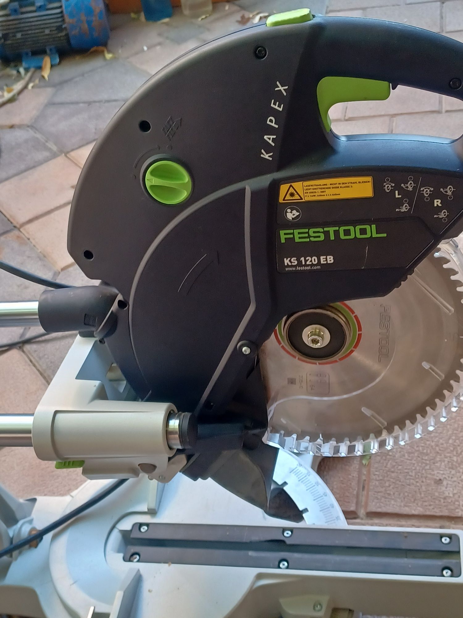 Circular cu taiere la unghi  FESTOOL  KS 120 EB NOU