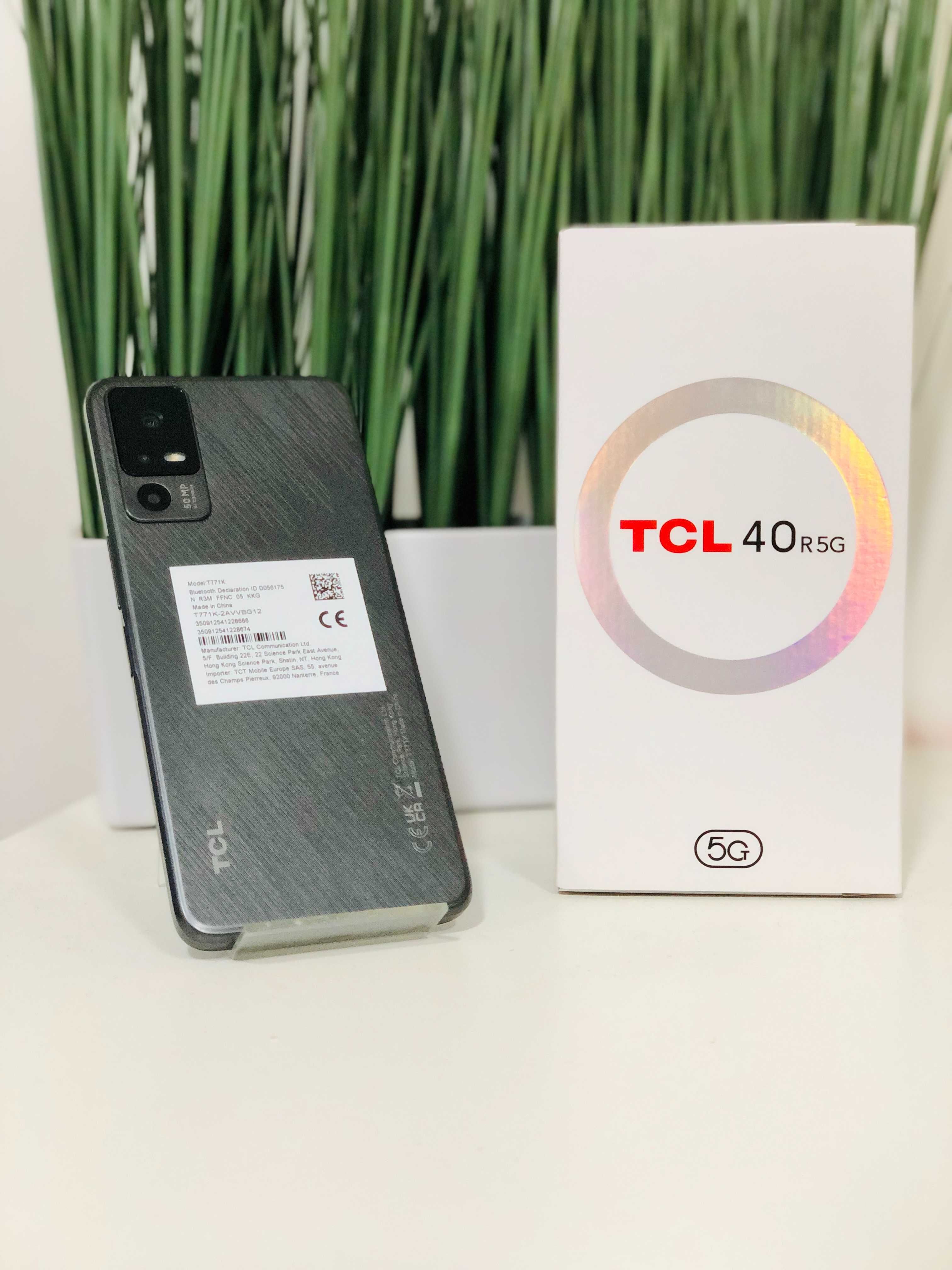 ЧИСТО НОВ !!! TCL 40R 5G, 4GB RAM, 64GB, Starlight Black