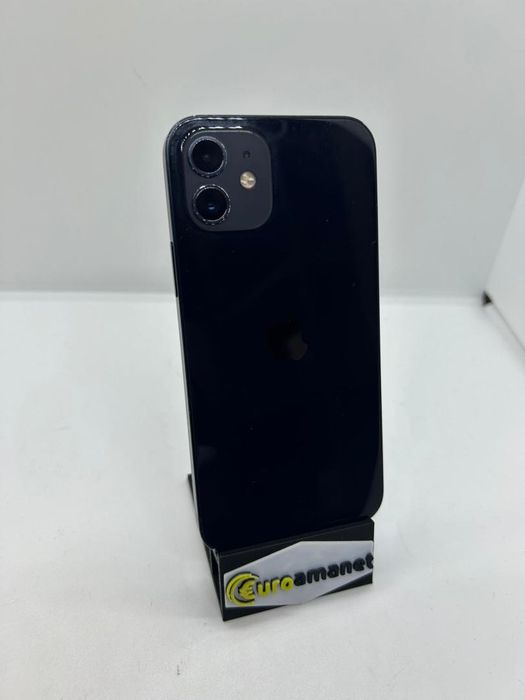 Telefon mobil Apple iPhone 12, 64GB, 5G, Black, 7% baterie -P-