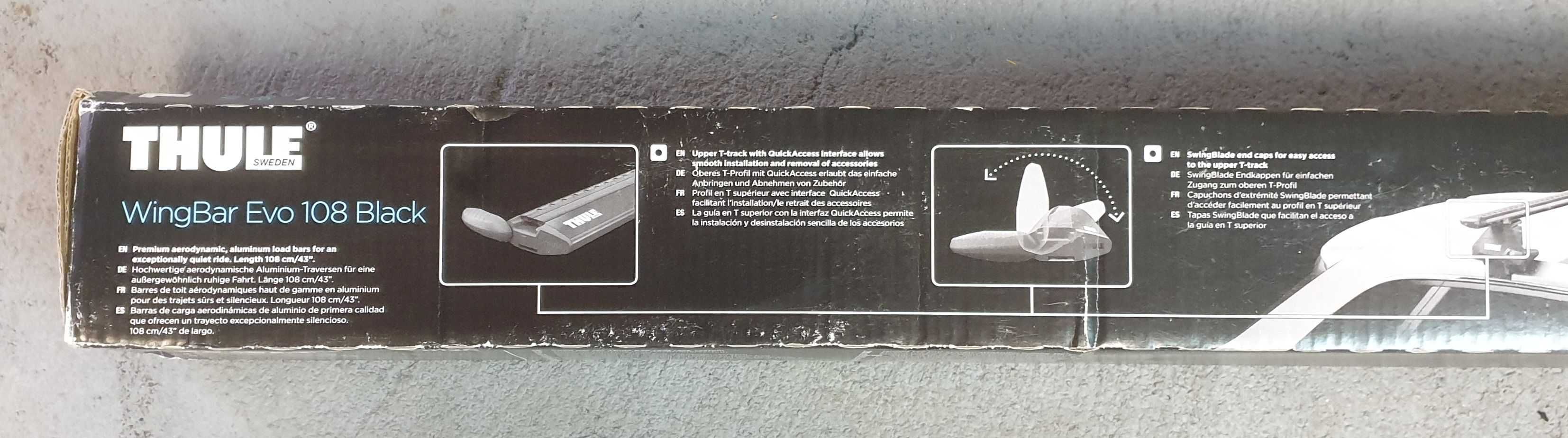 Греди за багажник THULE Wing Bar Evo 711120 - 108 см, чисто нови