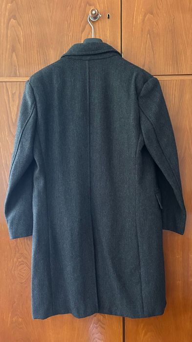 Вълнено мъжко палто размер 50 Andrea Borsani