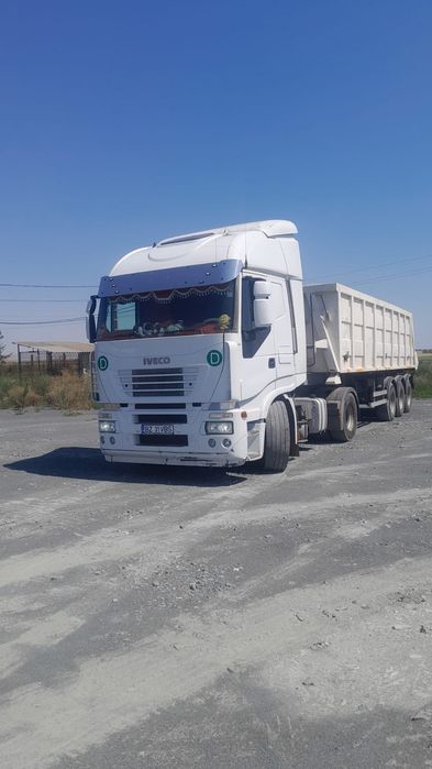 Vand URGENT ansamblu cap tractor Iveco+semiremorca Wielton