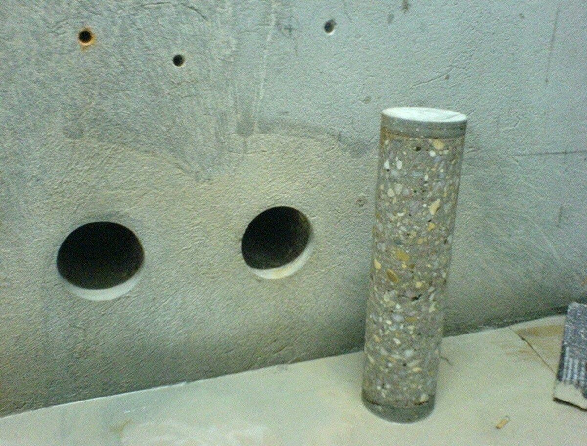 Алмазное сверление бетона