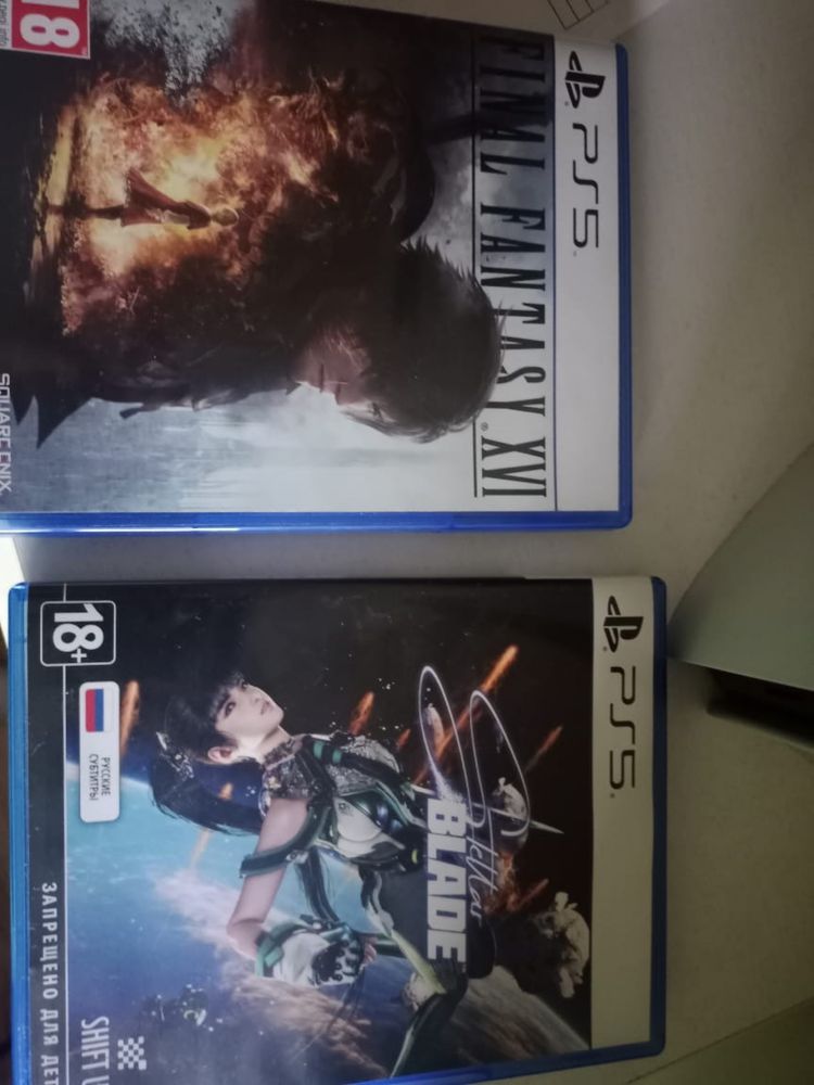Продам ps 5 slim с играми