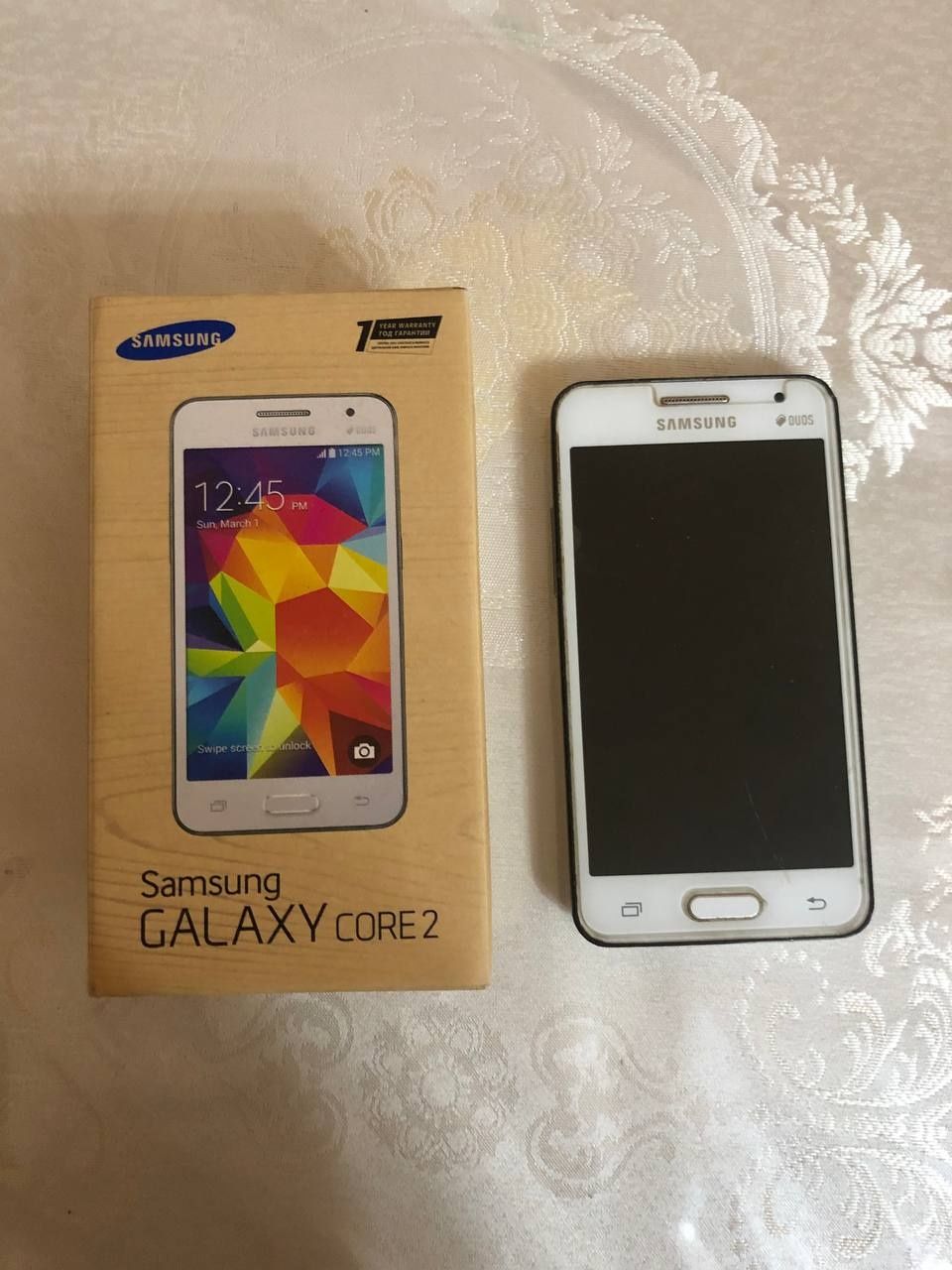 Телефон Samsung Galaxy core 2