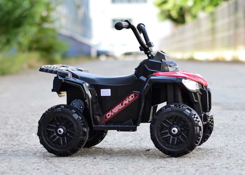 Mini atv electric pentru copii Kinderauto Glory 25W 6V, culoare rosie