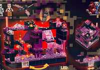Set de constructie Minecraft My World LED, 235 piese tip lego