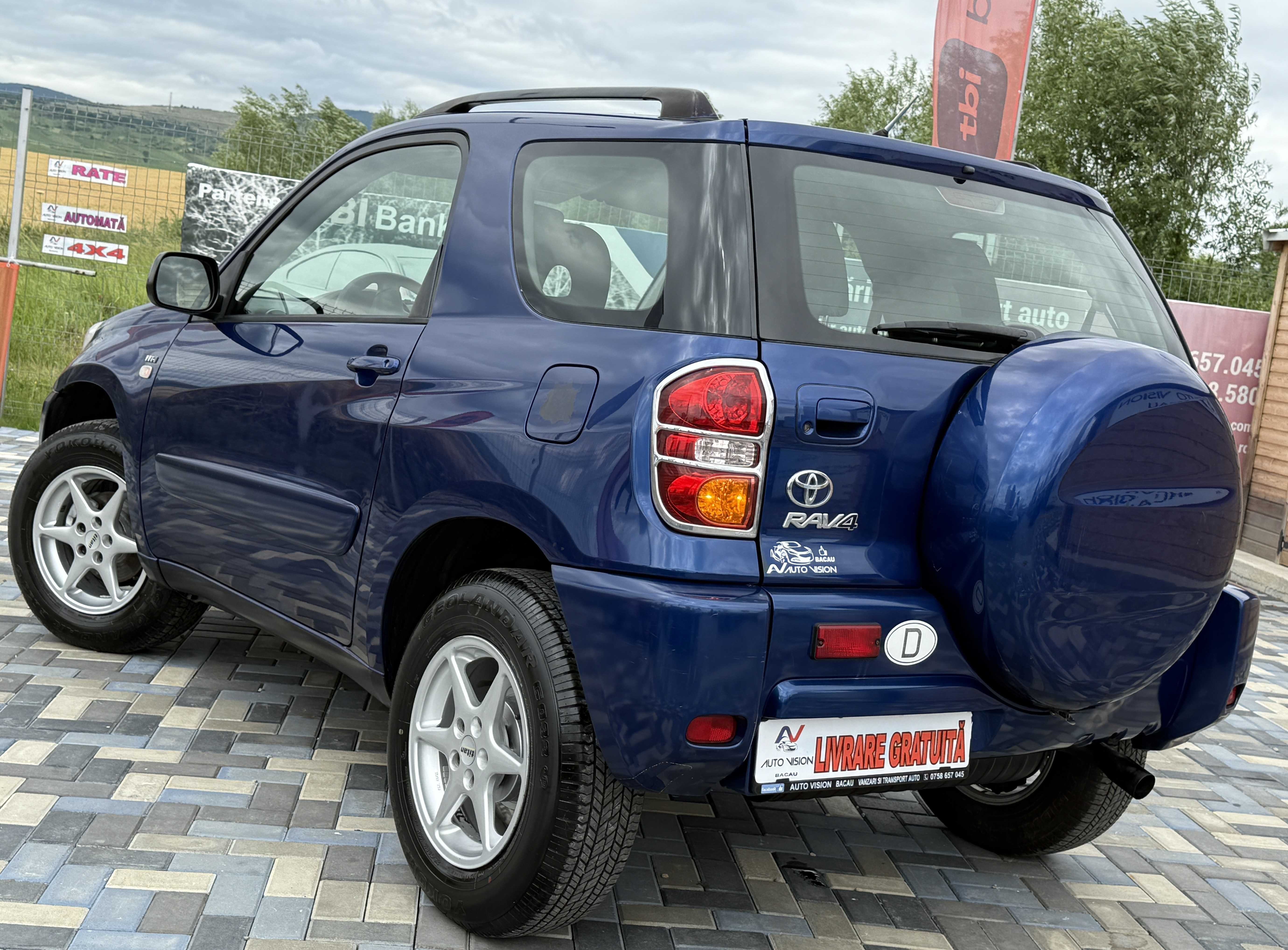 *RATE*Toyota RAV4 1.8 Benzina 125CP Ac Km reali Bullbar Germania TOP!