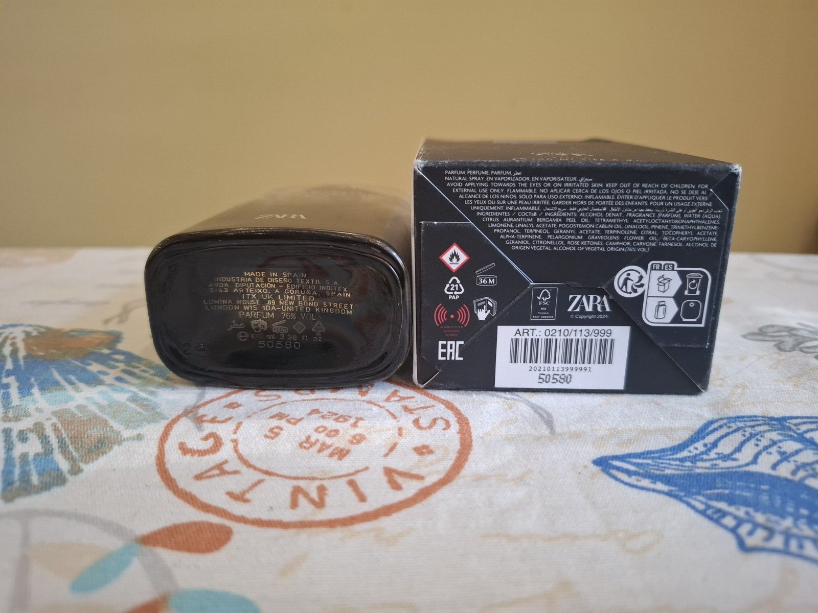 Мъжки парфюм Zara Vibrant Leather Elixir
