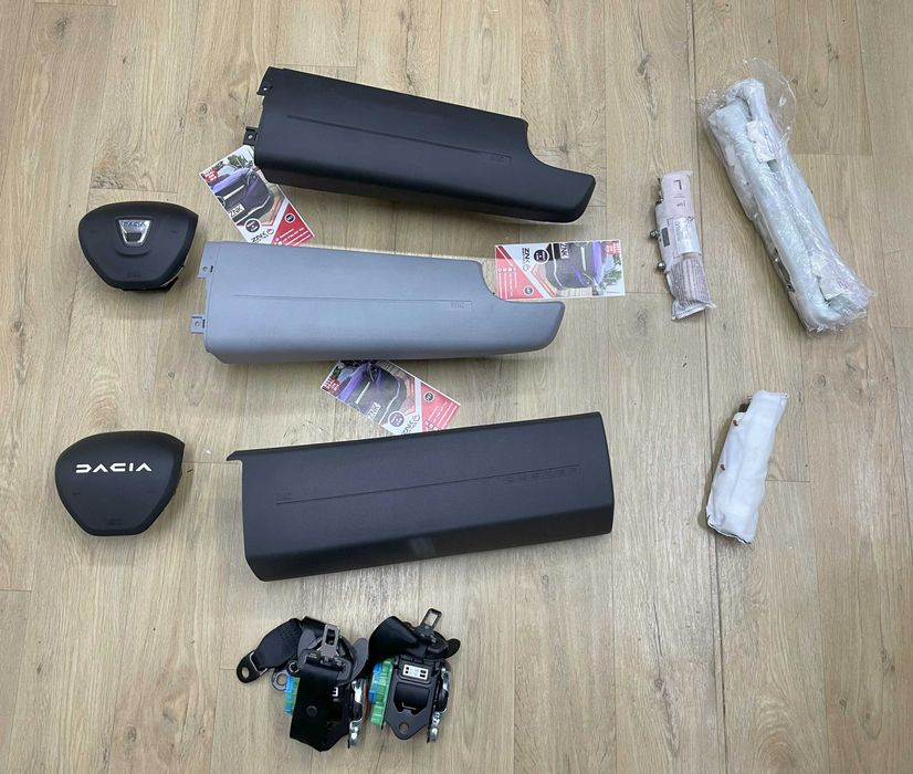 Dacia Duster orice model - kit airbag volan pasager  GRI  set centuri