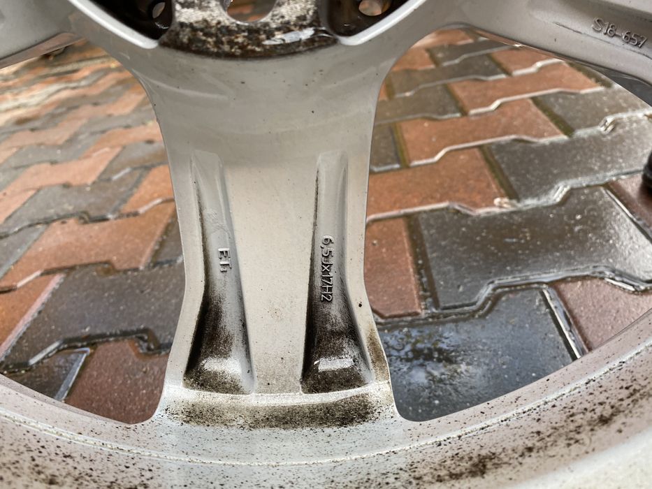 4 jante Mercedes 17 cauciucuri iarna 215/60/17 5x112