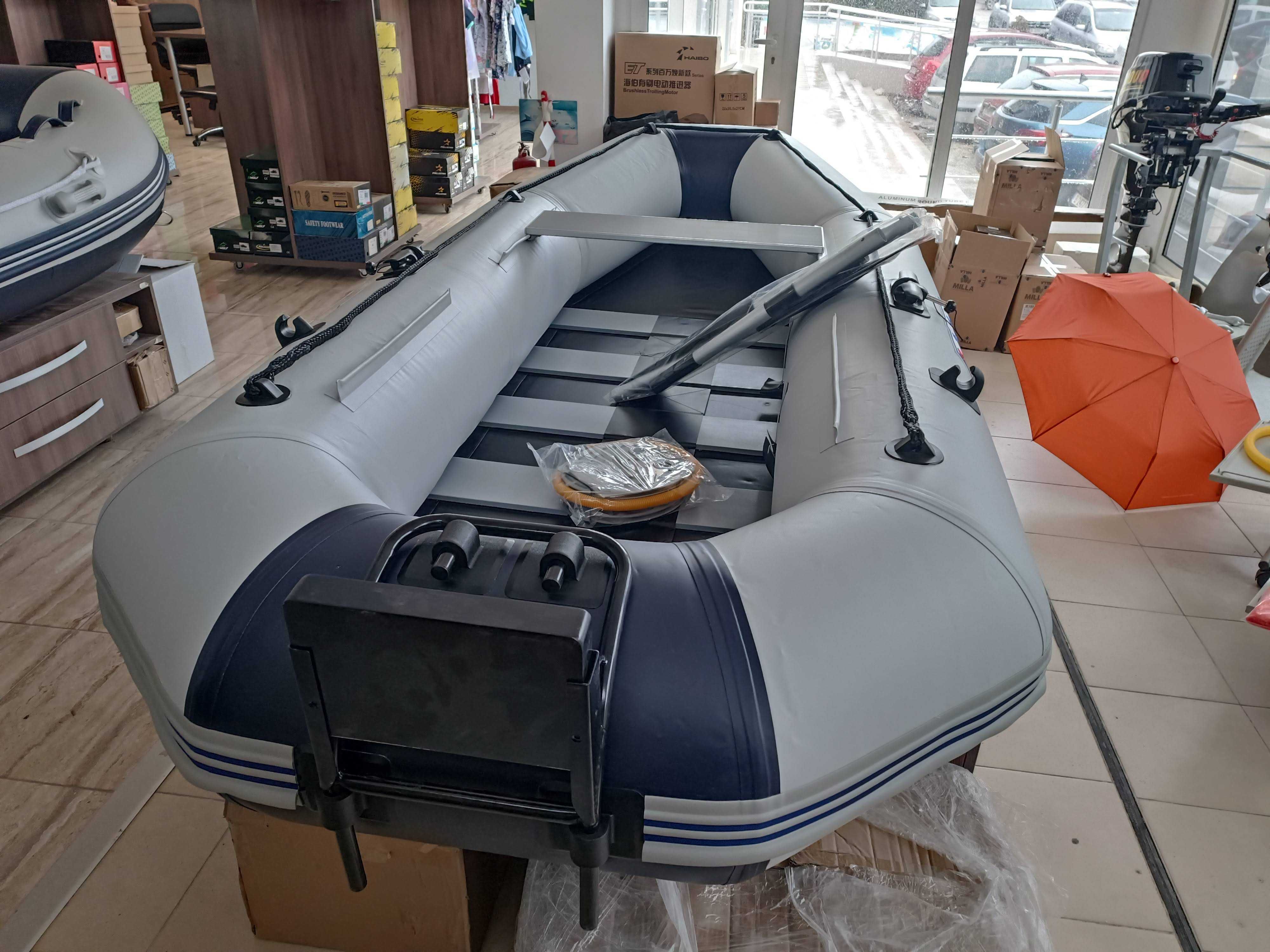 Надуваема лодка ProMarine IB285 + електрически двигател HAIBO ET34
