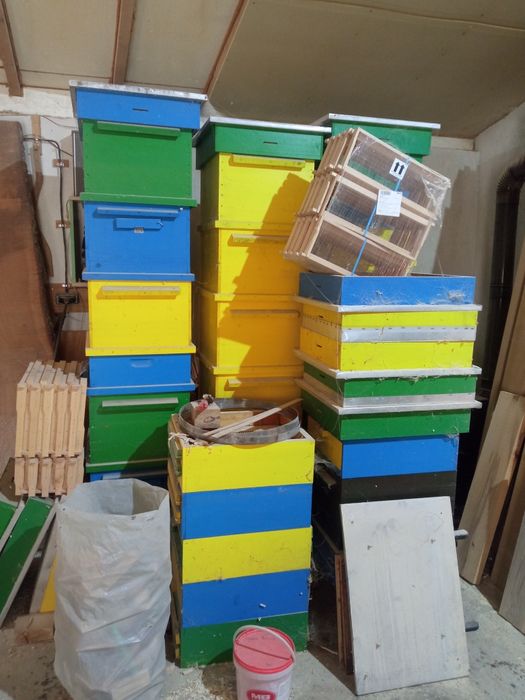 Пчелни кошери с магазини