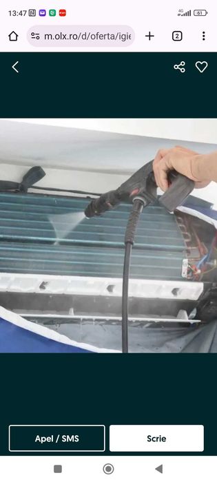 Igienizare,Montaj aer condiționat