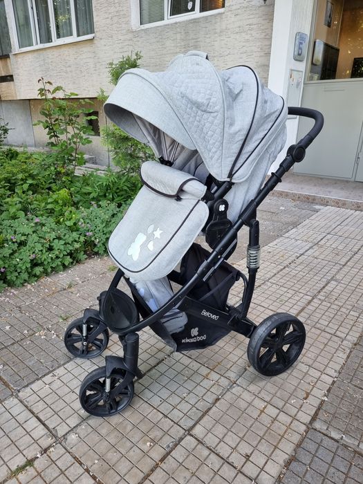Детска количка, комбинирана, 2 в 1 и кош за кола - KIKKA BOO - Beloved