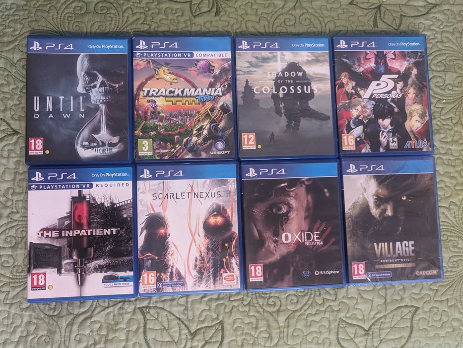 Until dawn si alte 7 PS4 Playstation 4