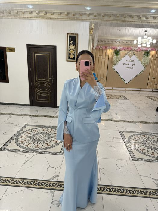 Женская платье двойка