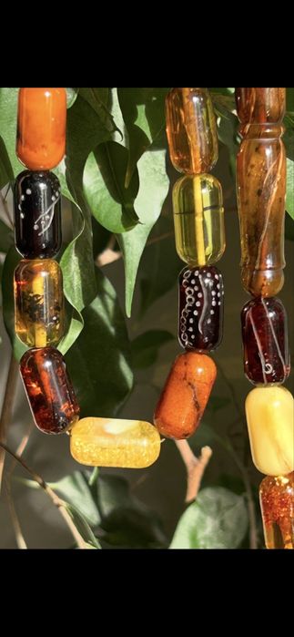 Броеница кехлибар 45 зърна