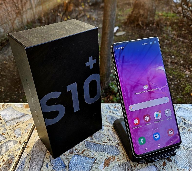 Samsung S10 plus black 128Gb