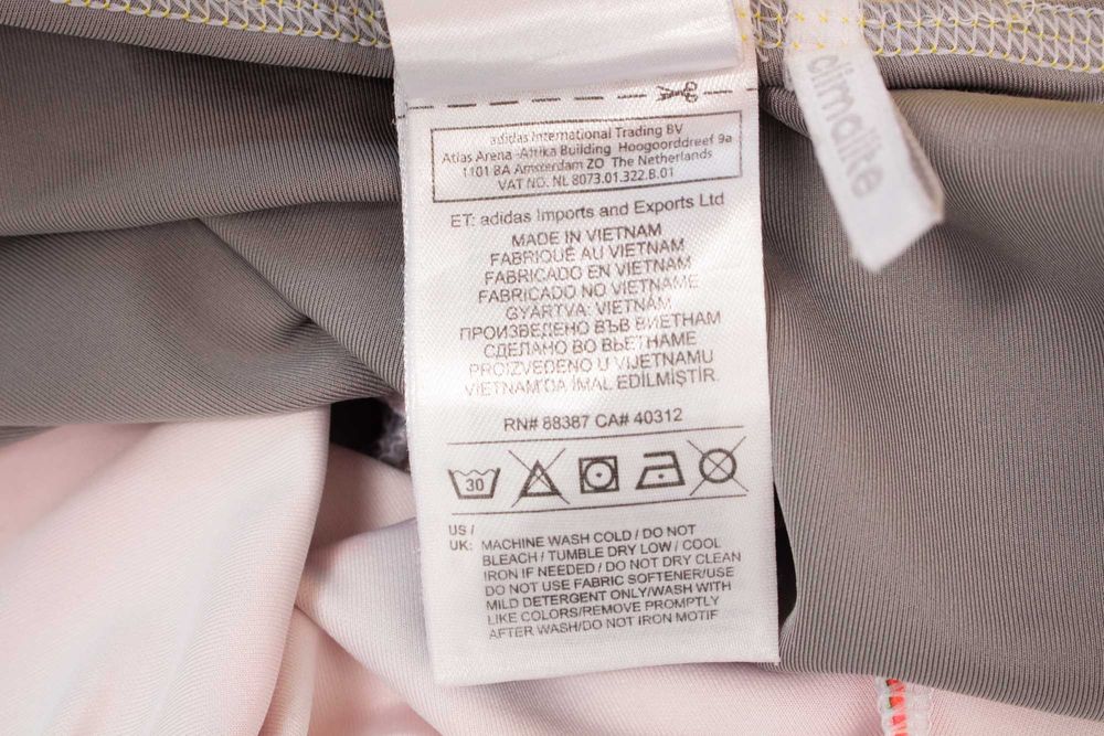 Adidas Stella McCartney оригинален дамски клин рози висока талия XS