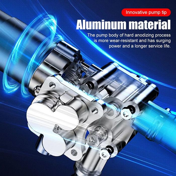 Водоструйка Безжичен пистолет за почистване на автомобил с 2 батерии и