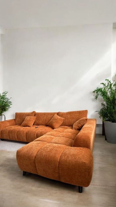 Раскладной диван и кресло