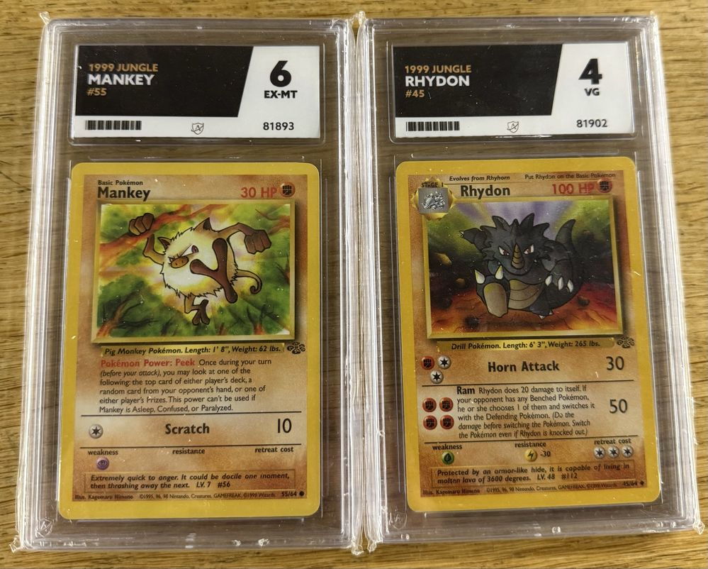 Pokemon UK graded cards