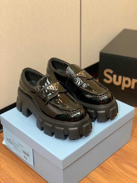 Loafers P Monolith loafers - piele naturala/size 36-40/premium (MiuMiu