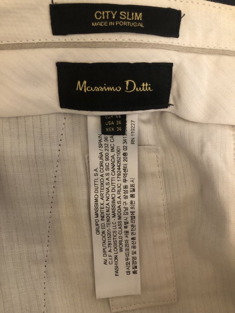 Pantaloni eleganți  pt bărbați Massimo Dutti L/XL